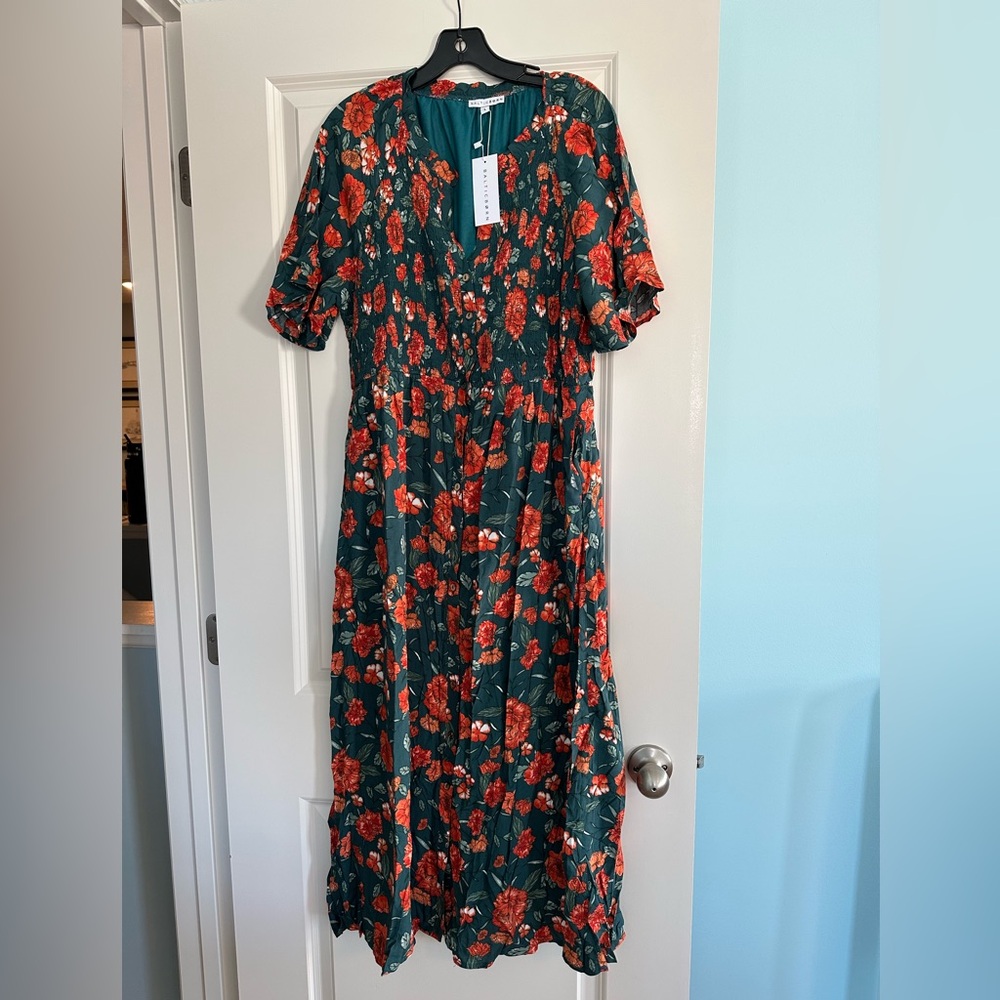 Baltic Born Midi Length Floral Dress
